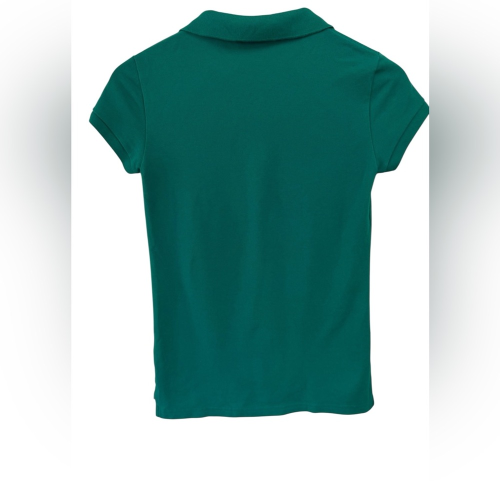 Lacoste Women's Green Polo Shirt Size 36 - Picture 2 of 5